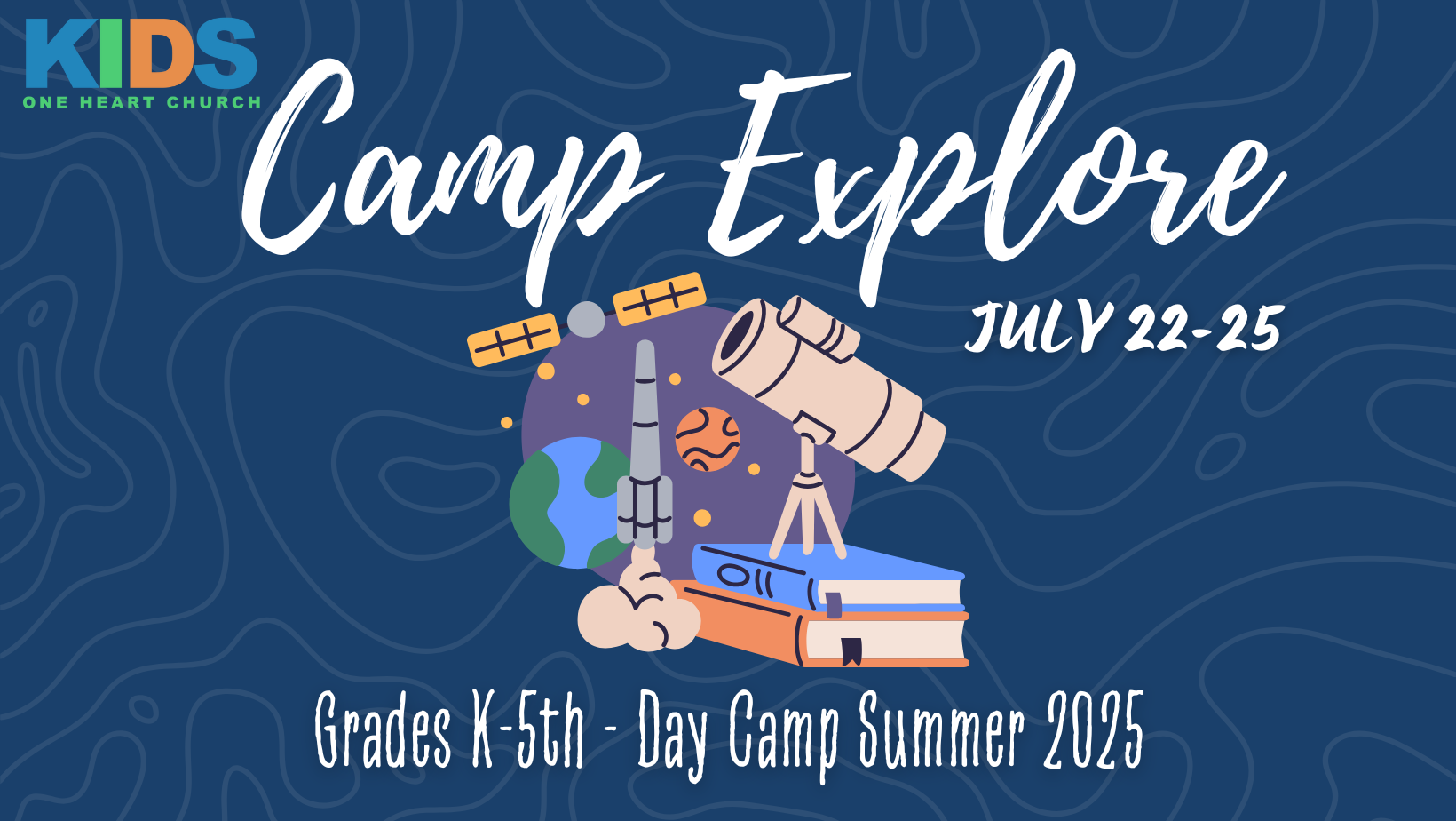 Camp Explore New Graphic Kids Events